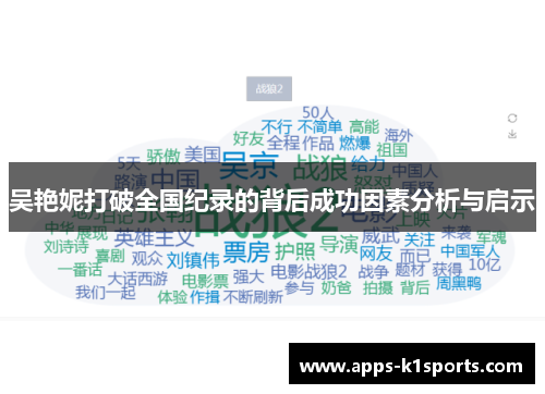 吴艳妮打破全国纪录的背后成功因素分析与启示