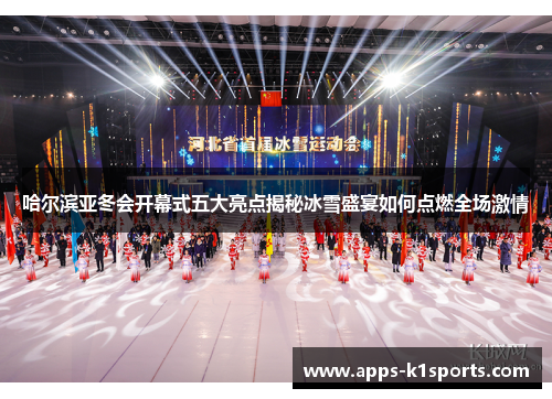 哈尔滨亚冬会开幕式五大亮点揭秘冰雪盛宴如何点燃全场激情